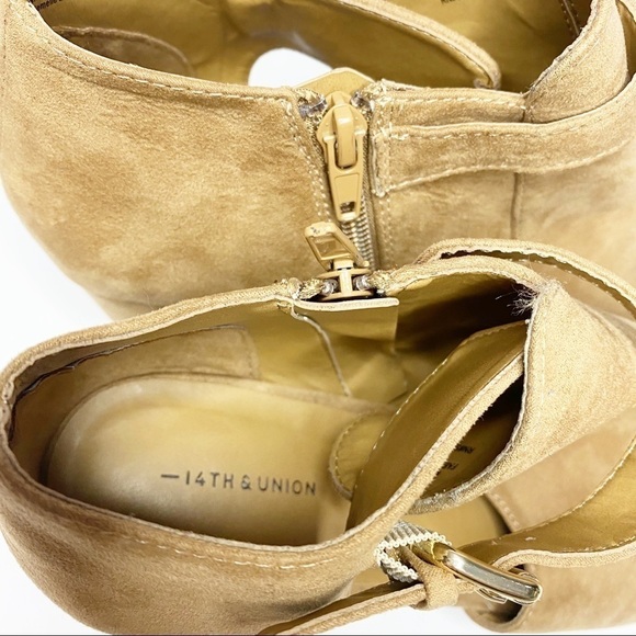 14th & Union Birkley Cutout Block Heel Booties - Picture 13 of 14